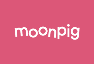 Moonpig logo white